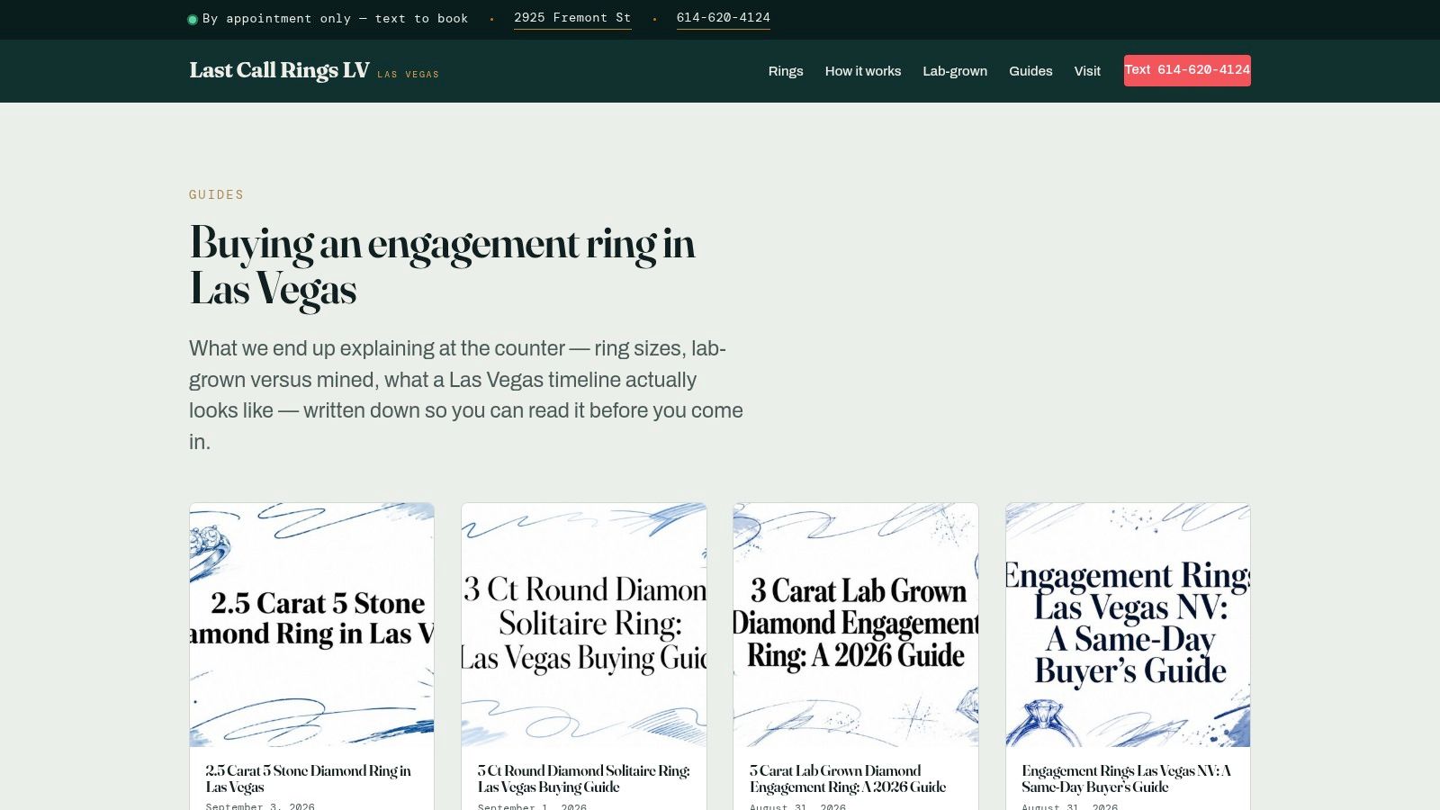 Screenshot from https://lastcallringslv.com